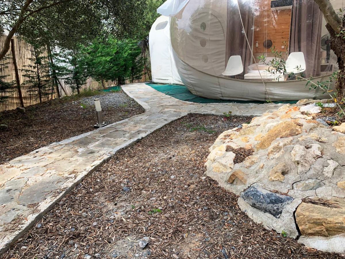 Bubble Tent Hotel Nea Moudania Exterior foto