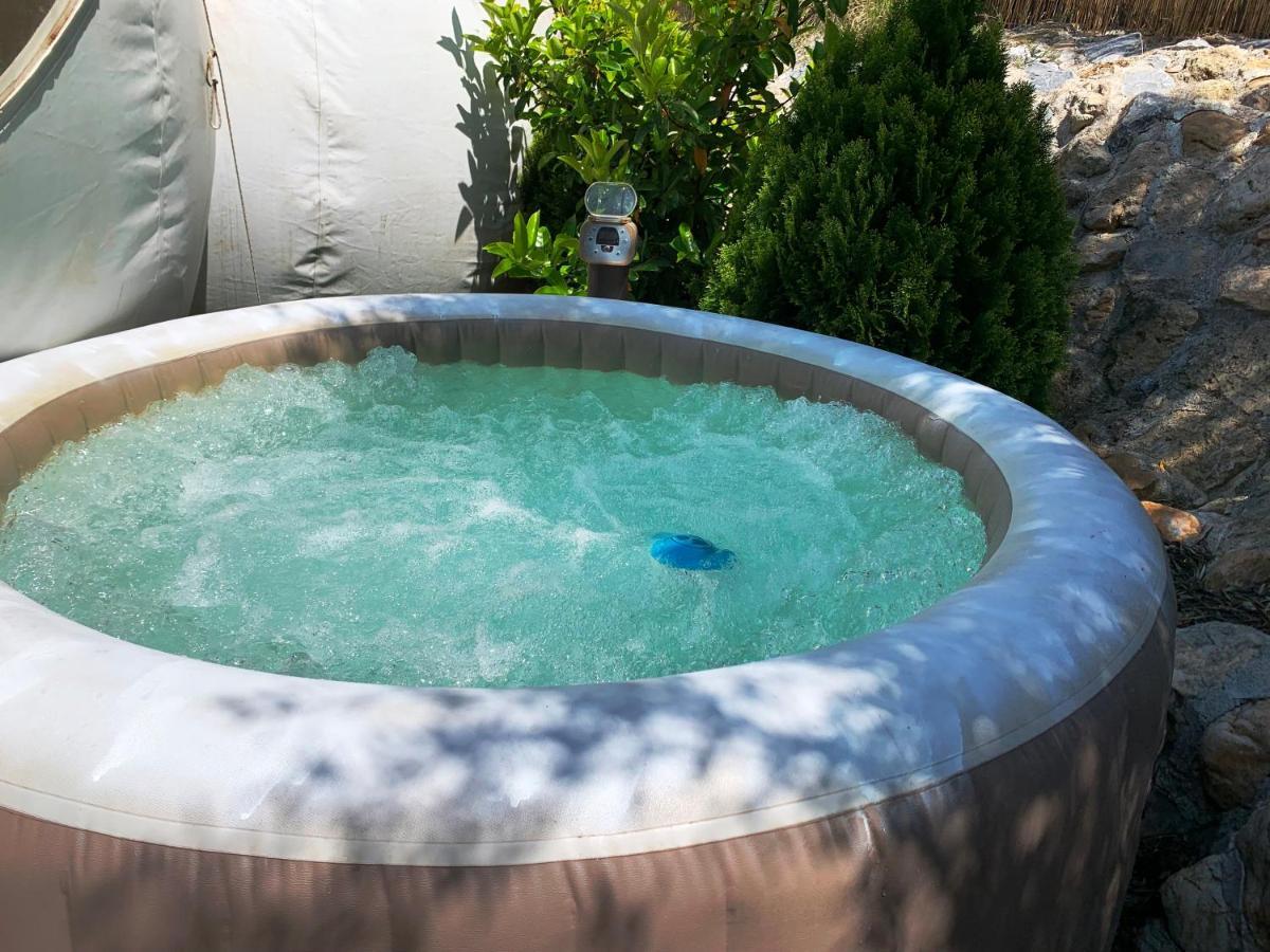 Bubble Tent Hotel Nea Moudania Exterior foto