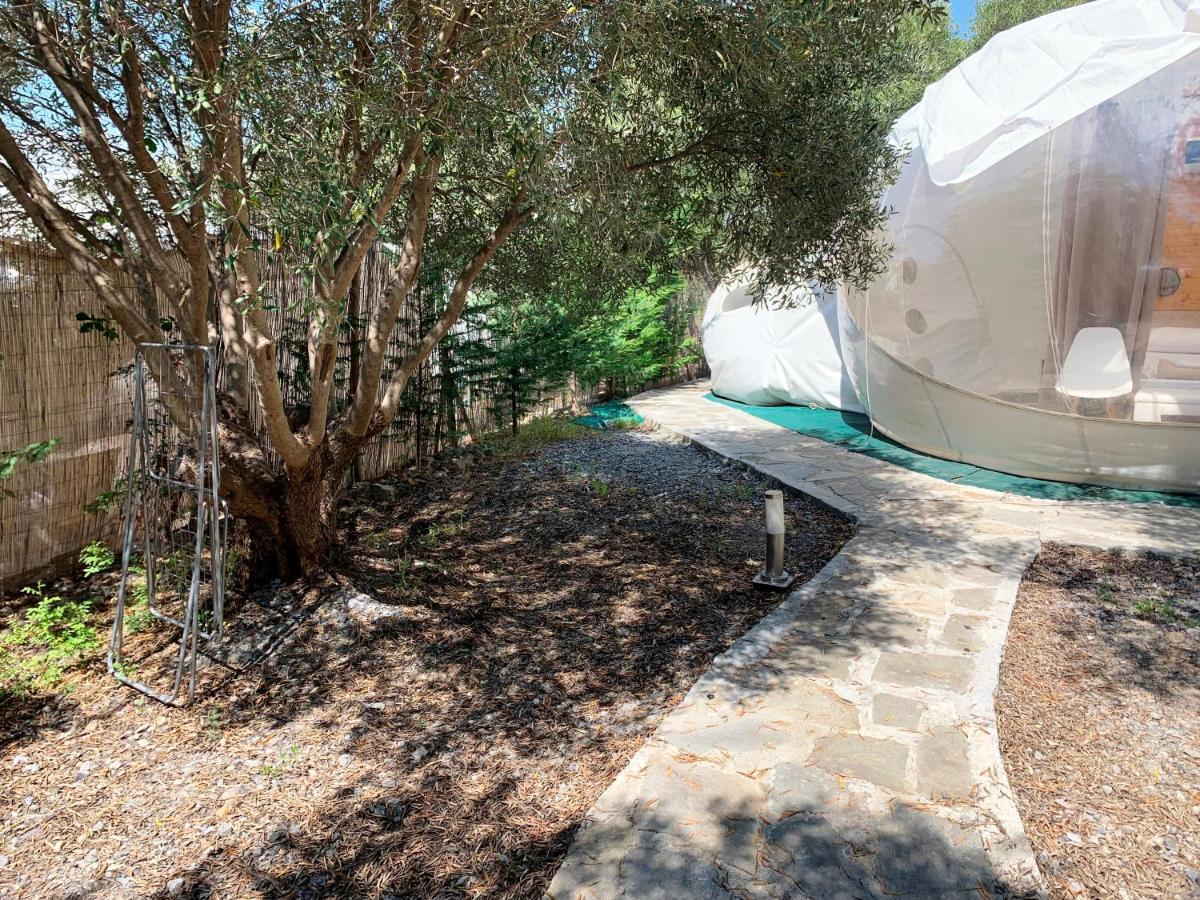Bubble Tent Hotel Nea Moudania Exterior foto