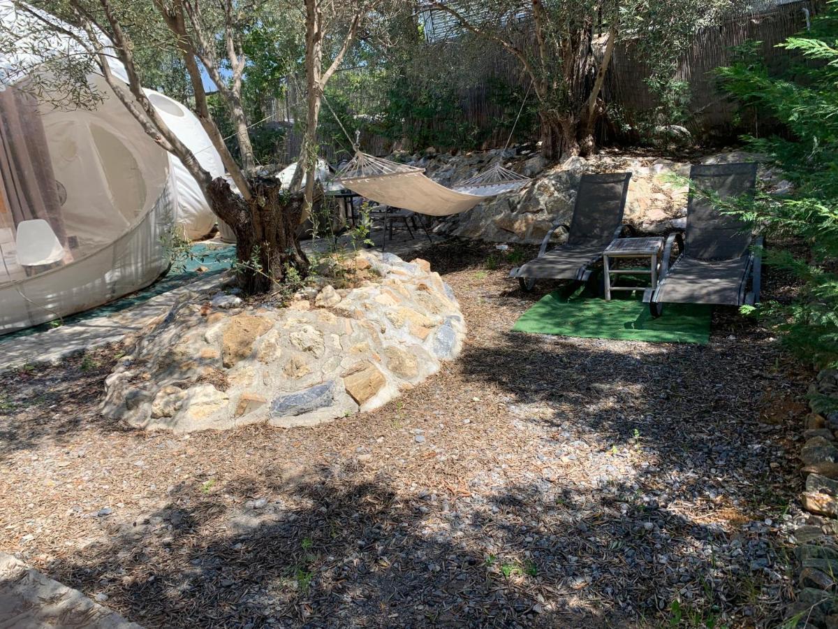 Bubble Tent Hotel Nea Moudania Exterior foto