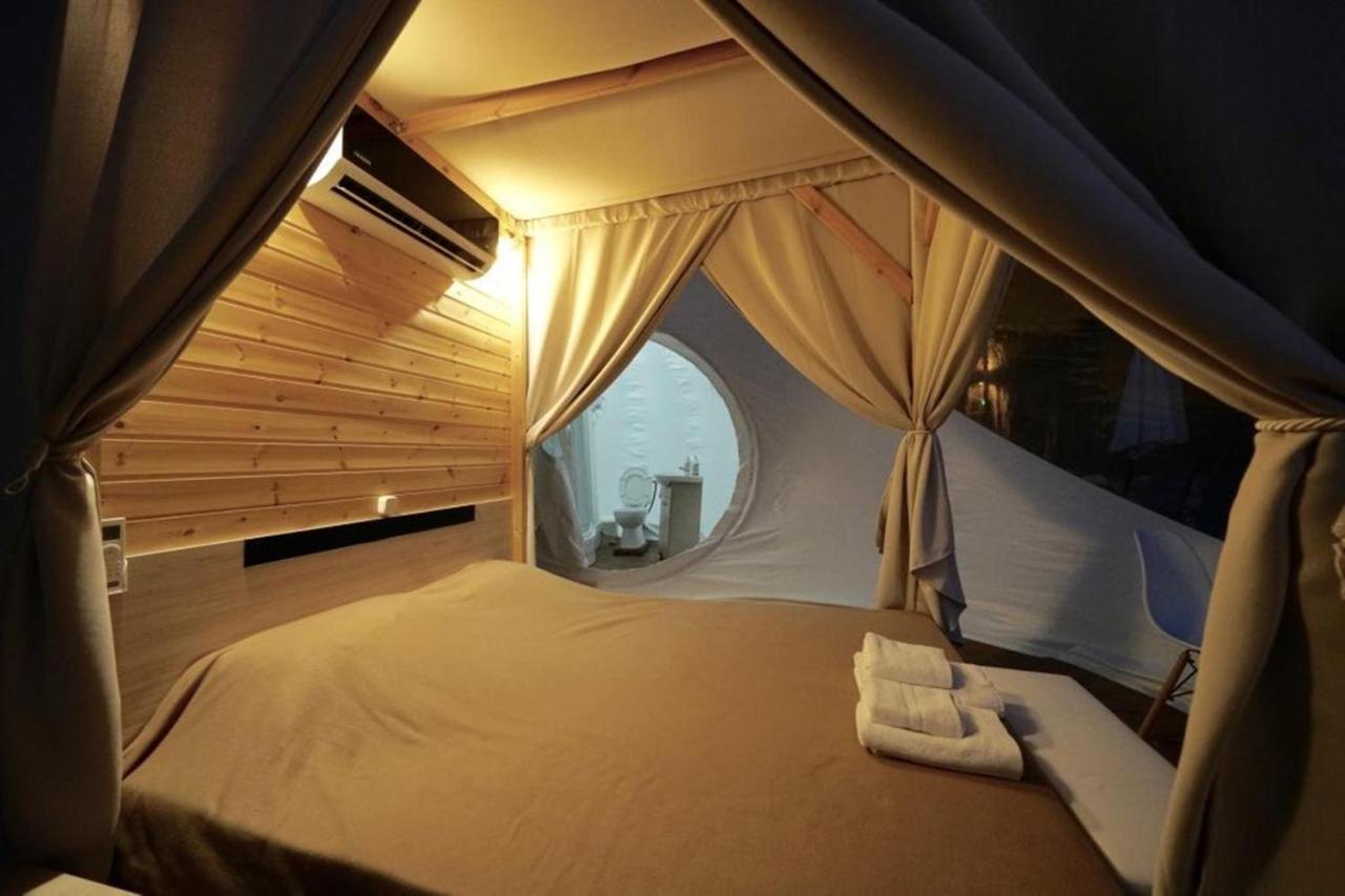 Bubble Tent Hotel Nea Moudania Exterior foto