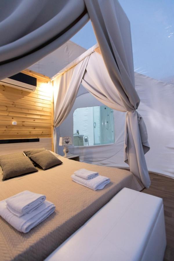 Bubble Tent Hotel Nea Moudania Exterior foto