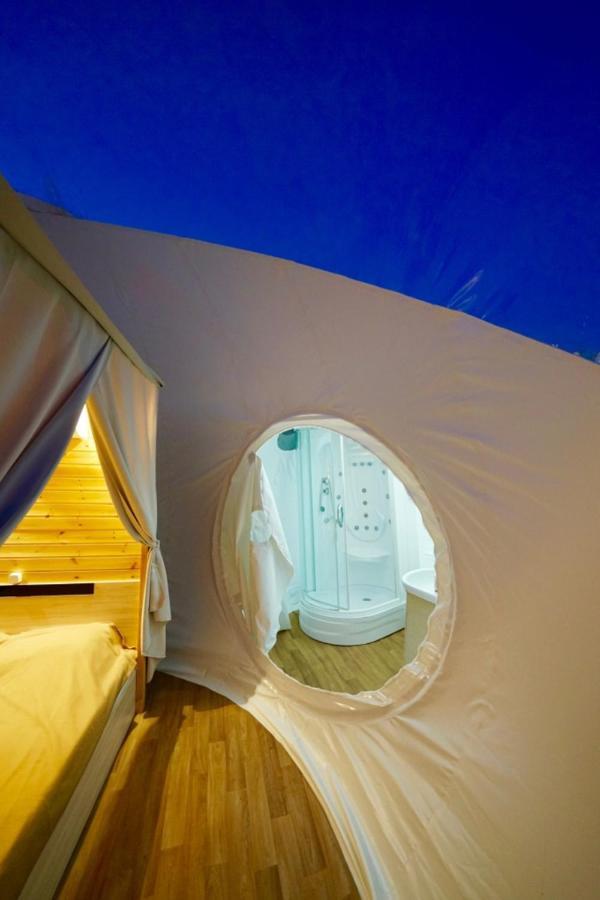 Bubble Tent Hotel Nea Moudania Exterior foto