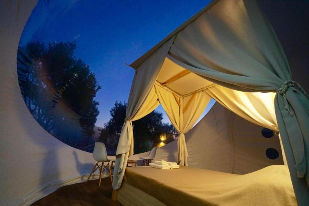 Bubble Tent Hotel Nea Moudania Exterior foto