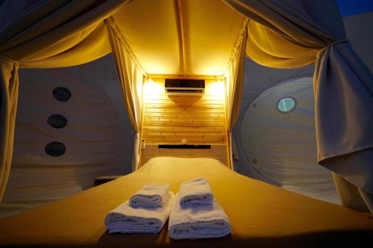 Bubble Tent Hotel Nea Moudania Exterior foto