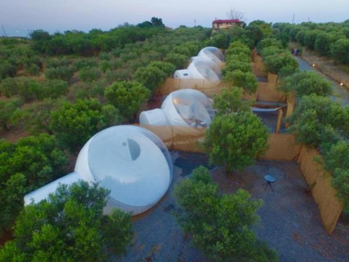 Bubble Tent Hotel Nea Moudania Exterior foto