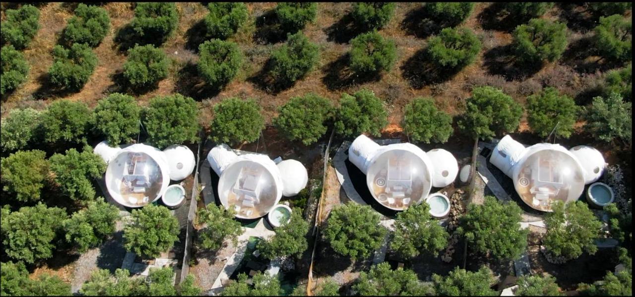 Bubble Tent Hotel Nea Moudania Exterior foto