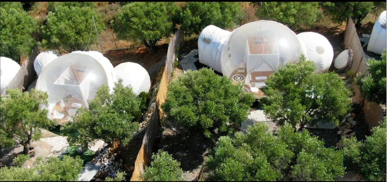 Bubble Tent Hotel Nea Moudania Exterior foto